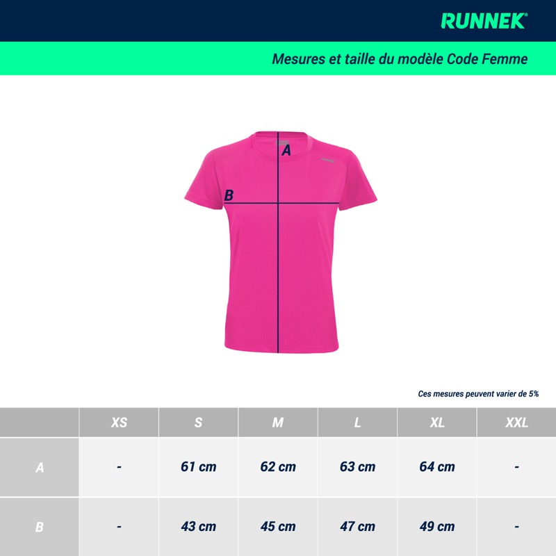 Taille Code Femme