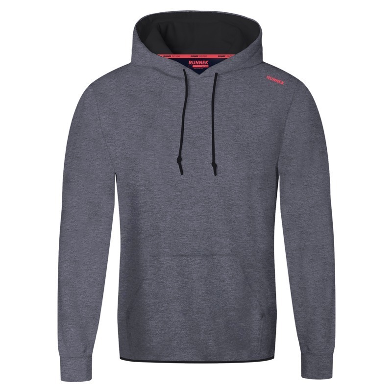 Sweat Shirt Runnek Tempo Gris H