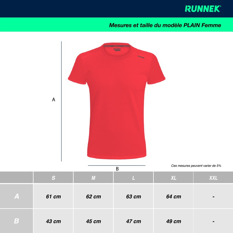 Runnek Plain Taille Femme