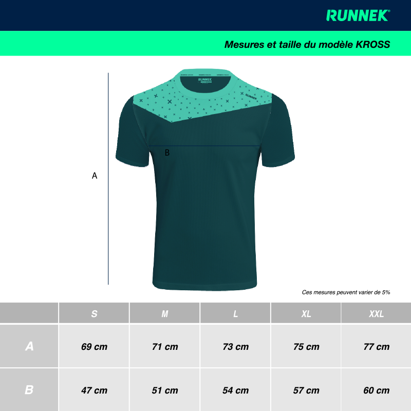 Runnek Kross Taille Homme Fr