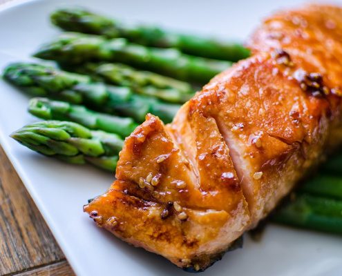 Repas équilibré après sport