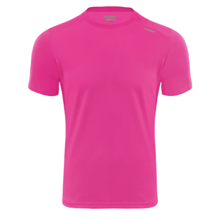 Maillot technique runnek code fuchsia homme face