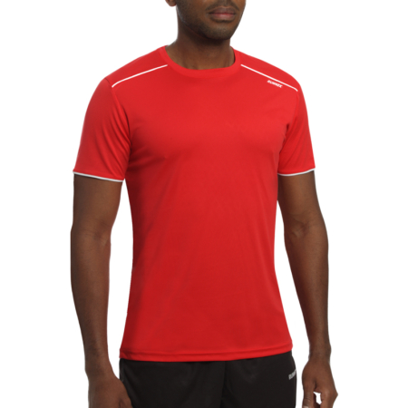 Maillot technique runnek ultra rouge blanc