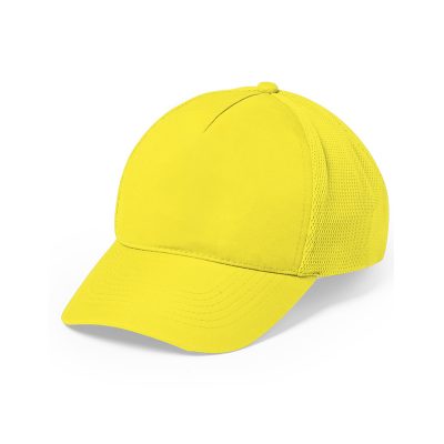 casquette sport jaune