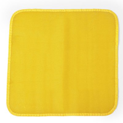 tapis triathlon jaune