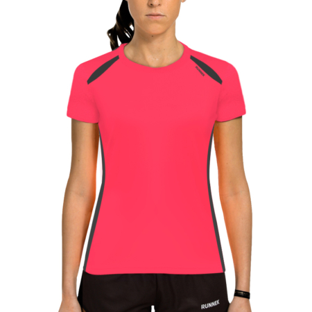 Maillot technique runnek wave acid pink femme
