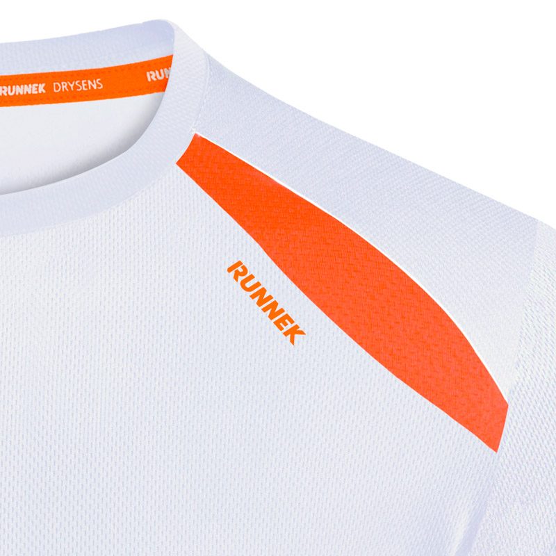Maillot technique runnek wave blanc