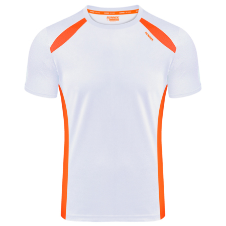 Maillot technique runnek wave blanc