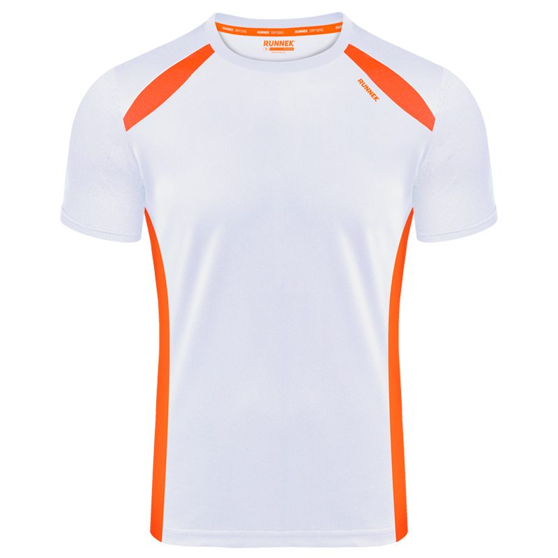 Maillot technique runnek wave blanc
