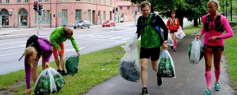 Plogging running éthique