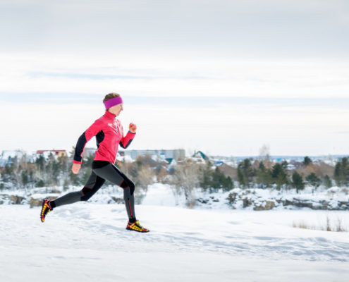 Courir en hiver