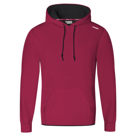 SWEAT-SHIRT Runnek Tempo Grenat Homme