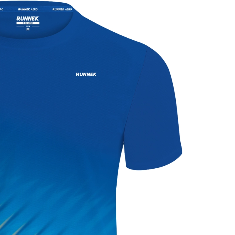 T-shirt technique Runnek AERO Bleu – Image 1