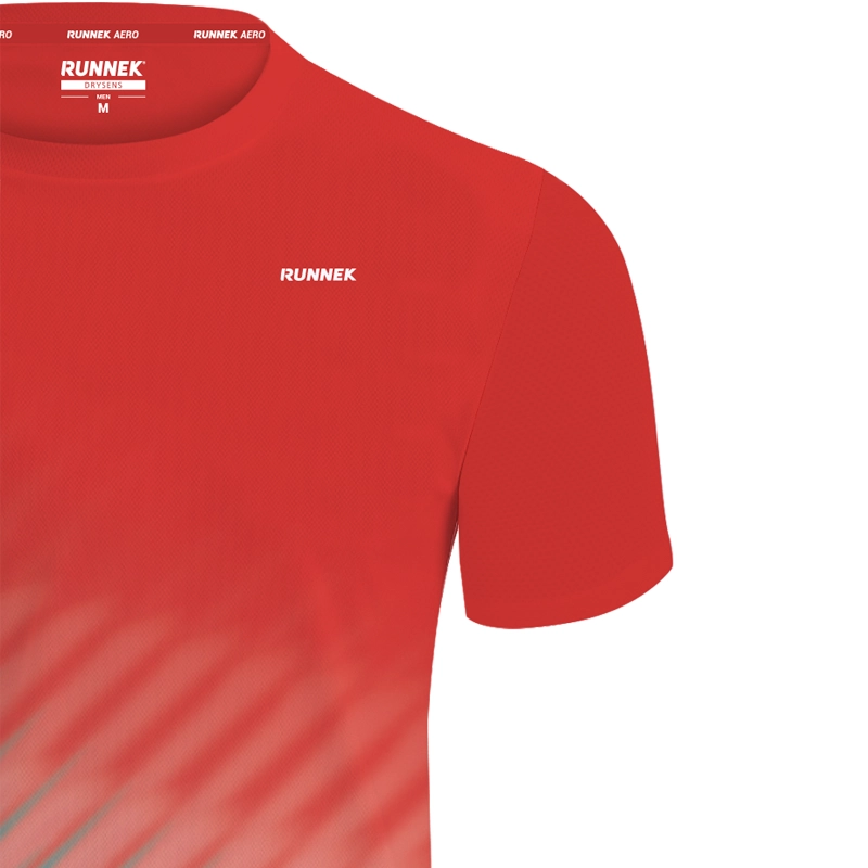T-shirt technique Runnek AERO Rouge – Image 1